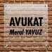Avukat Tabelası